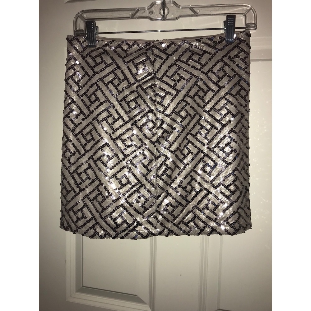 Silver Sparkle Skirt Size Small worn once